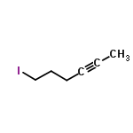 InChI=1/C6H9I/c1-2-3-4-5-6-7/h4-6H2,1H3