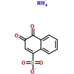 InChI=1/C10H6O5S.H3N/c11-8-5-9(16(13,14)15)6-3-1-2-4-7(6)10(8)12;/h1-5H,(H,13,14,15);1H3