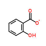 InChI=1/C7H6O3/c8-6-4-2-1-3-5(6)7(9)10/h1-4,8H,(H,9,10)/p-1