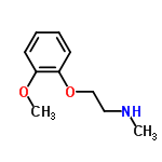 InChI=1/C10H15NO2/c1-11-7-8-13-10-6-4-3-5-9(10)12-2/h3-6,11H,7-8H2,1-2H3