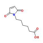 InChI=1/C10H13NO4/c12-8-5-6-9(13)11(8)7-3-1-2-4-10(14)15/h5-6H,1-4,7H2,(H,14,15)