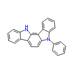 InChI=1/C24H16N2/c1-2-8-16(9-3-1)26-21-13-7-5-11-19(21)23-22(26)15-14-18-17-10-4-6-12-20(17)25-24(18)23/h1-15,25H