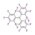 InChI=1/C18BF15/c20-4-1(5(21)11(27)16(32)10(4)26)19(2-6(22)12(28)17(33)13(29)7(2)23)3-8(24)14(30)18(34)15(31)9(3)25