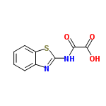 InChI=1/C9H6N2O3S/c12-7(8(13)14)11-9-10-5-3-1-2-4-6(5)15-9/h1-4H,(H,13,14)(H,10,11,12)