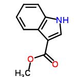 InChI=1/C10H9NO2/c1-13-10(12)8-6-11-9-5-3-2-4-7(8)9/h2-6,11H,1H3