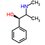 InChI=1/C10H15NO/c1-8(11-2)10(12)9-6-4-3-5-7-9/h3-8,10-12H,1-2H3/t8?,10-/m0/s1