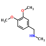 InChI=1/C10H15NO2/c1-11-7-8-4-5-9(12-2)10(6-8)13-3/h4-6,11H,7H2,1-3H3