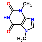 InChI=1/C7H8N4O2/c1-10-3-8-5-4(10)6(12)9-7(13)11(5)2/h3H,1-2H3,(H,9,12,13)