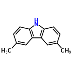 InChI=1/C14H13N/c1-9-3-5-13-11(7-9)12-8-10(2)4-6-14(12)15-13/h3-8,15H,1-2H3