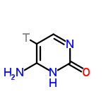 InChI=1/C4H5N3O/c5-3-1-2-6-4(8)7-3/h1-2H,(H3,5,6,7,8)/i1T