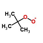 InChI=1/C4H10O2/c1-4(2,3)6-5/h5H,1-3H3/p-1