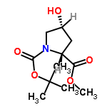 InChI=1/C11H19NO5/c1-11(2,3)17-10(15)12-6-7(13)5-8(12)9(14)16-4/h7-8,13H,5-6H2,1-4H3/t7-,8-/m1/s1