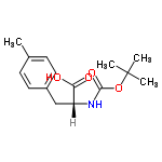 InChI=1/C15H21NO4/c1-10-5-7-11(8-6-10)9-12(13(17)18)16-14(19)20-15(2,3)4/h5-8,12H,9H2,1-4H3,(H,16,19)(H,17,18)/t12-/m1/s1