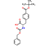 InChI=1/C22H25NO6/c1-22(2,3)29-20(26)17-11-9-15(10-12-17)13-18(19(24)25)23-21(27)28-14-16-7-5-4-6-8-16/h4-12,18H,13-14H2,1-3H3,(H,23,27)(H,24,25)/t18-/m0/s1