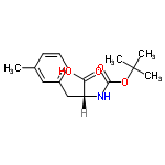 InChI=1/C15H21NO4/c1-10-6-5-7-11(8-10)9-12(13(17)18)16-14(19)20-15(2,3)4/h5-8,12H,9H2,1-4H3,(H,16,19)(H,17,18)/t12-/m1/s1