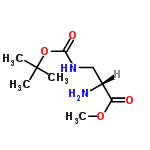 InChI=1/C9H18N2O4/c1-9(2,3)15-8(13)11-5-6(10)7(12)14-4/h6H,5,10H2,1-4H3,(H,11,13)/t6-/m1/s1