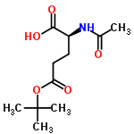 InChI=1/C11H19NO5/c1-7(13)12-8(10(15)16)5-6-9(14)17-11(2,3)4/h8H,5-6H2,1-4H3,(H,12,13)(H,15,16)/t8-/m0/s1