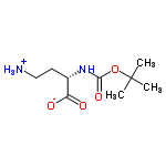 InChI=1/C9H18N2O4/c1-9(2,3)15-8(14)11-6(4-5-10)7(12)13/h6H,4-5,10H2,1-3H3,(H,11,14)(H,12,13)/t6-/m0/s1