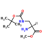 InChI=1/C9H18N2O4/c1-9(2,3)15-8(13)11-5-6(10)7(12)14-4/h6H,5,10H2,1-4H3,(H,11,13)/t6-/m0/s1