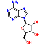 InChI=1/C10H13N5O4/c11-8-5-9(13-2-12-8)15(3-14-5)10-7(18)6(17)4(1-16)19-10/h2-4,6-7,10,16-18H,1H2,(H2,11,12,13)/t4-,6-,7-,10-/m1/s1