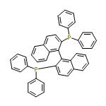 InChI=1/C44H32P2/c1-5-19-35(20-6-1)45(36-21-7-2-8-22-36)41-31-29-33-17-13-15-27-39(33)43(41)44-40-28-16-14-18-34(40)30-32-42(44)46(37-23-9-3-10-24-37)38-25-11-4-12-26-38/h1-32H