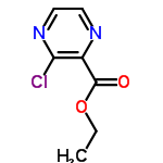 InChI=1/C7H7ClN2O2/c1-2-12-7(11)5-6(8)10-4-3-9-5/h3-4H,2H2,1H3