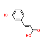 InChI=1/C9H8O3/c10-8-3-1-2-7(6-8)4-5-9(11)12/h1-6,10H,(H,11,12)/b5-4+