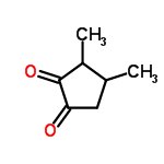 InChI=1/C7H10O2/c1-4-3-6(8)7(9)5(4)2/h4-5H,3H2,1-2H3