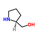 InChI=1/C5H11NO/c7-4-5-2-1-3-6-5/h5-7H,1-4H2/t5-/m0/s1