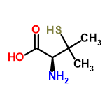 InChI=1/C5H11NO2S/c1-5(2,9)3(6)4(7)8/h3,9H,6H2,1-2H3,(H,7,8)/t3-/m0/s1