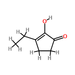 InChI=1/C7H10O2/c1-2-5-3-4-6(8)7(5)9/h9H,2-4H2,1H3