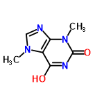 InChI=1/C7H8N4O2/c1-10-3-8-5-4(10)6(12)9-7(13)11(5)2/h3H,1-2H3,(H,9,12,13)/i3+2