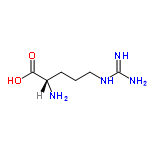 InChI=1/C6H14N4O2/c7-4(5(11)12)2-1-3-10-6(8)9/h4H,1-3,7H2,(H,11,12)(H4,8,9,10)/t4-/m0/s1/i6+2