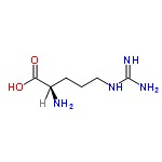 InChI=1/C6H14N4O2/c7-4(5(11)12)2-1-3-10-6(8)9/h4H,1-3,7H2,(H,11,12)(H4,8,9,10)/t4-/m1/s1/i5+2