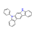 InChI=1/C24H16N2/c1-2-8-16(9-3-1)26-23-13-7-5-11-18(23)20-14-19-17-10-4-6-12-21(17)25-22(19)15-24(20)26/h1-15,25H