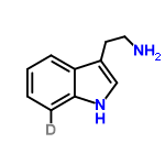 InChI=1/C10H12N2/c11-6-5-8-7-12-10-4-2-1-3-9(8)10/h1-4,7,12H,5-6,11H2/i4D