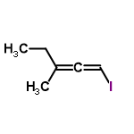 InChI=1/C6H9I/c1-3-6(2)4-5-7/h5H,3H2,1-2H3