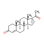 InChI=1/C21H30O2/c1-13(22)17-6-7-18-16-5-4-14-12-15(23)8-10-20(14,2)19(16)9-11-21(17,18)3/h12,16-19H,4-11H2,1-3H3/t16-,17+,18-,19-,20-,21+/m0/s1