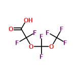 InChI=1/C4HF7O4/c5-2(6,1(12)13)14-4(10,11)15-3(7,8)9/h(H,12,13)