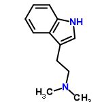 InChI=1/C12H16N2/c1-14(2)8-7-10-9-13-12-6-4-3-5-11(10)12/h3-6,9,13H,7-8H2,1-2H3