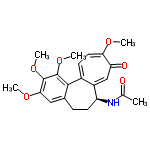 InChI=1/C22H25NO6/c1-12(24)23-16-8-6-13-10-19(27-3)21(28-4)22(29-5)20(13)14-7-9-18(26-2)17(25)11-15(14)16/h7,9-11,16H,6,8H2,1-5H3,(H,23,24)/t16-/m0/s1