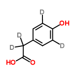 InChI=1/C8H8O3/c9-7-3-1-6(2-4-7)5-8(10)11/h1-4,9H,5H2,(H,10,11)/i3D,4D,5D2