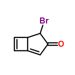 InChI=1/C7H5BrO/c8-7-5-2-1-4(5)3-6(7)9/h1-3,5,7H