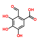 InChI=1/C8H6O6/c9-2-4-3(8(13)14)1-5(10)7(12)6(4)11/h1-2,10-12H,(H,13,14)