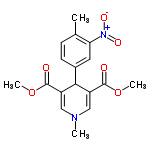 InChI=1/C17H18N2O6/c1-10-5-6-11(7-14(10)19(22)23)15-12(16(20)24-3)8-18(2)9-13(15)17(21)25-4/h5-9,15H,1-4H3