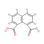 InChI=1/C12H8O4/c13-11(14)8-5-1-3-7-4-2-6-9(10(7)8)12(15)16/h1-6H,(H,13,14)(H,15,16)