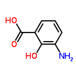 InChI=1/C7H7NO3/c8-5-3-1-2-4(6(5)9)7(10)11/h1-3,9H,8H2,(H,10,11)