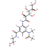 InChI=1/C18H24I3N3O9/c1-6(27)24(2)13-10(20)8(17(32)22-3-4-25)9(19)12(11(13)21)23-18(33)16(31)15(30)14(29)7(28)5-26/h7,14-16,25-26,28-31H,3-5H2,1-2H3,(H,22,32)(H,23,33)/t7-,14-,15+,16+/m1/s1