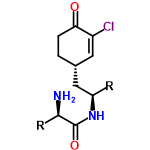 InChI=1/C12H15ClN2O6/c13-6-3-5(1-2-8(6)16)4-7(11(18)19)15-10(17)9(14)12(20)21/h3,5,7,9H,1-2,4,14H2,(H,15,17)(H,18,19)(H,20,21)/t5-,7+,9+/m1/s1