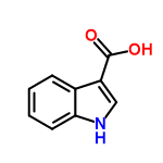 InChI=1/C9H7NO2/c11-9(12)7-5-10-8-4-2-1-3-6(7)8/h1-5,10H,(H,11,12)